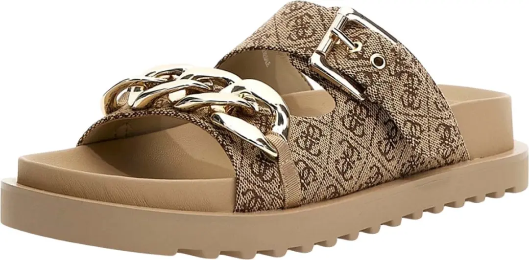 Guess Fatema Slides - Beige - Maat 39 - afbeelding 4 van 6