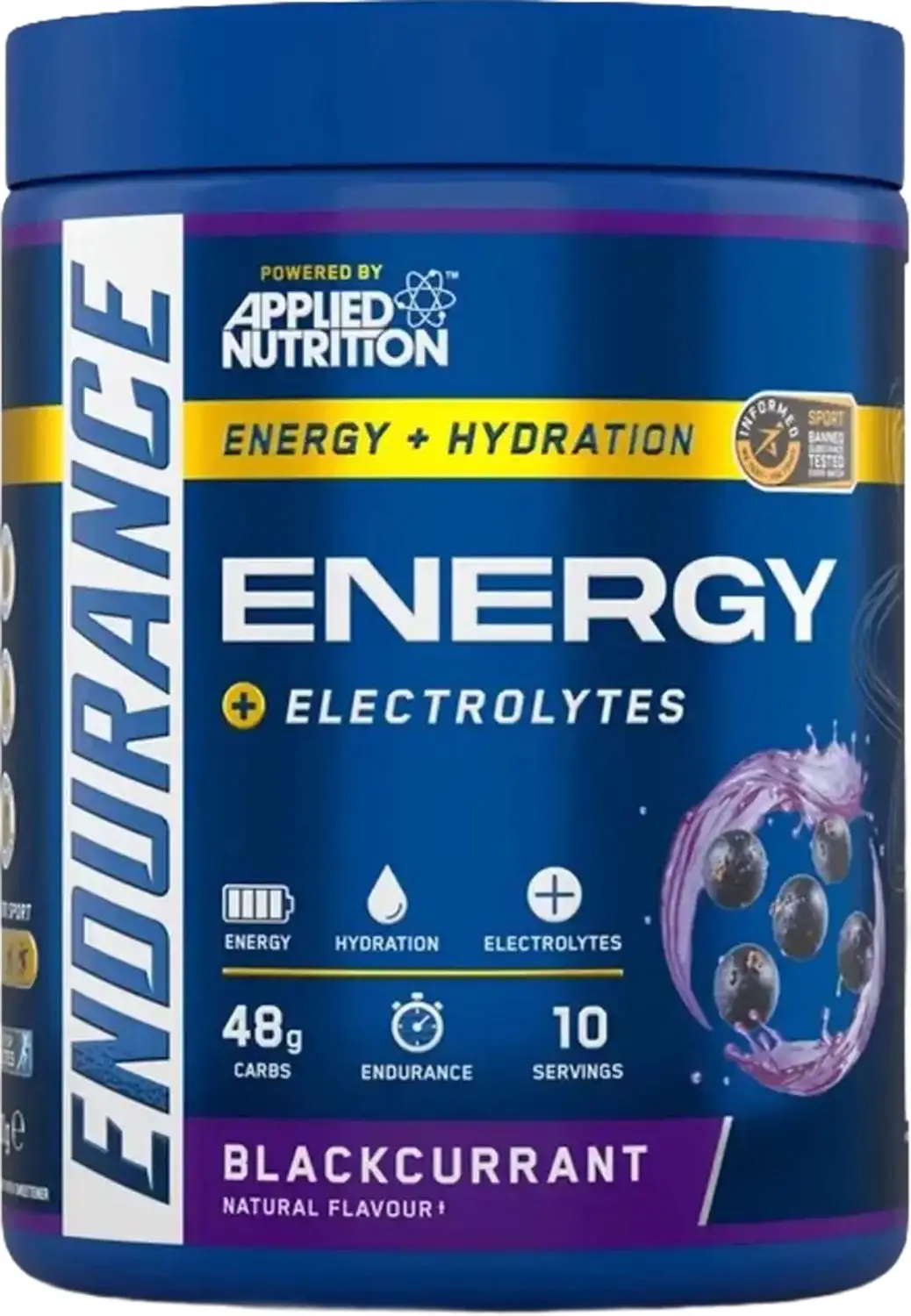 Applied Nutrition Endurance Carb & Electrolyte Energy 500g