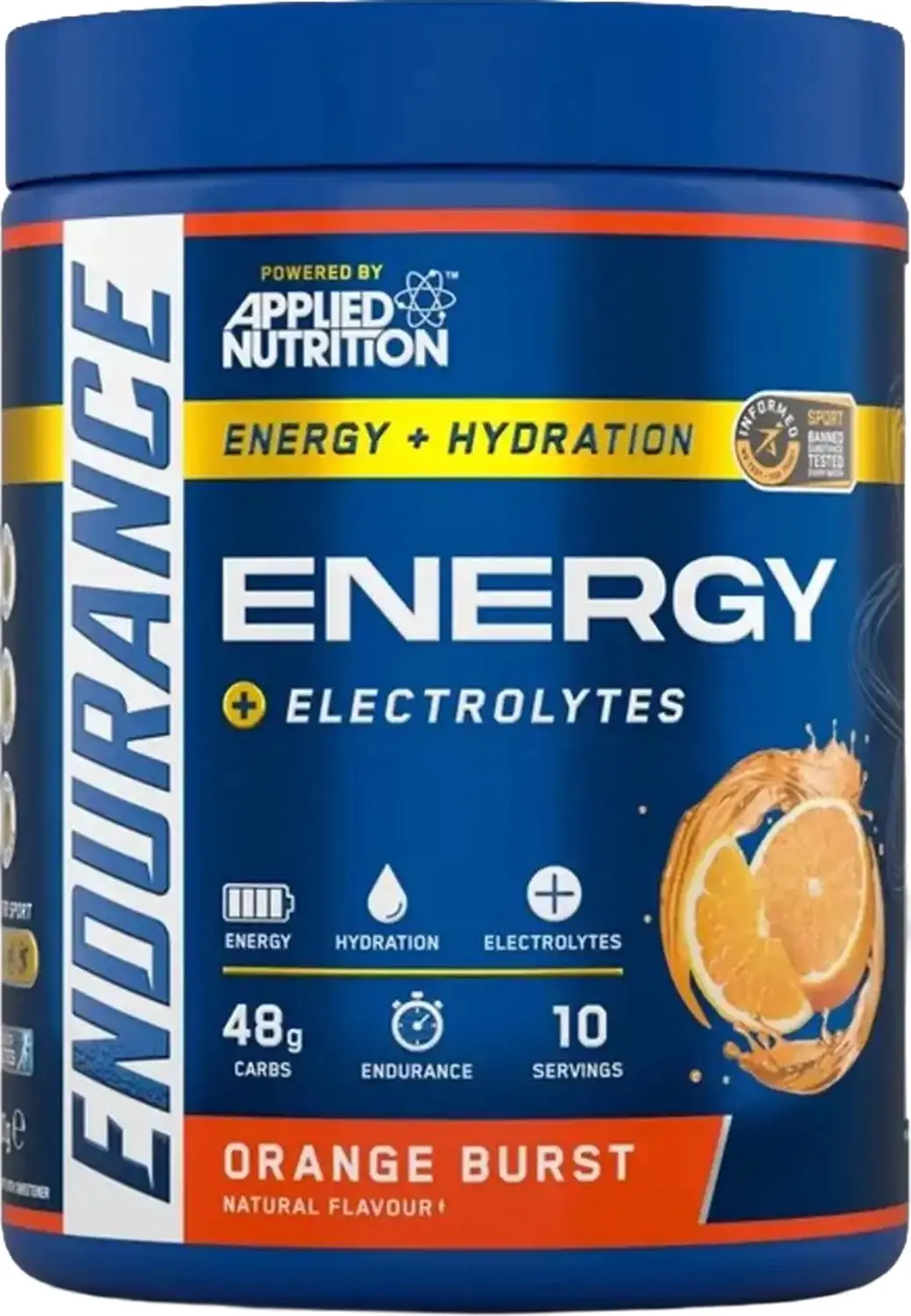 Applied Nutrition Endurance Carb & Electrolyte Energy 500g