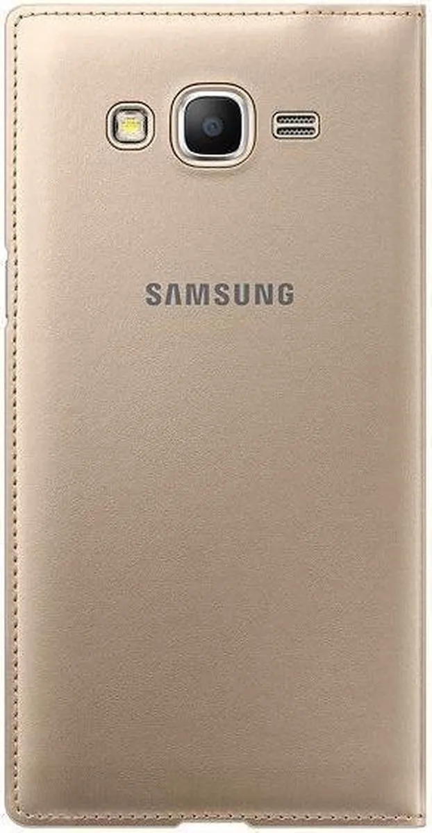 Samsung Grand Prime Flip Wallet - Goud