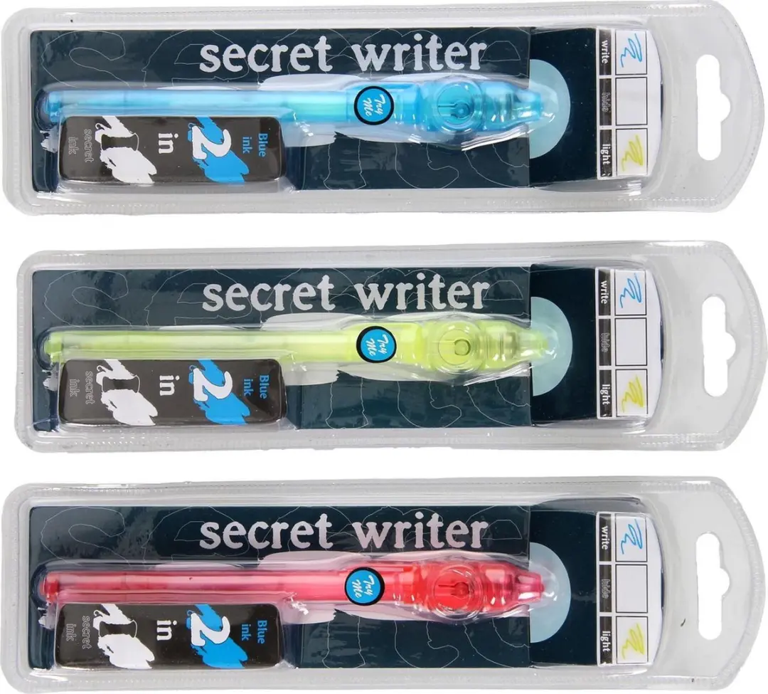 John Toys Geheimschriftpen 2-in-1