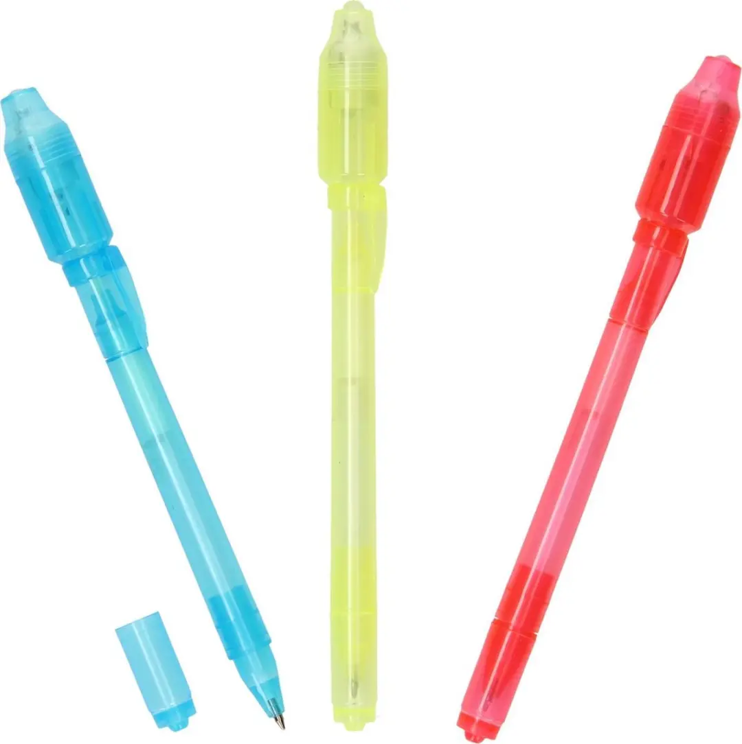 John Toys Geheimschriftpen 2-in-1 - Assorti
