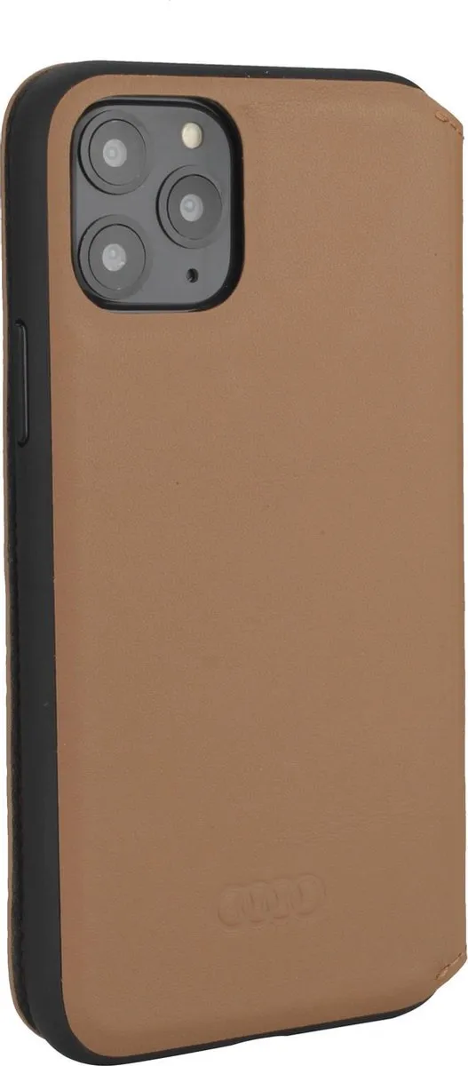 Audi Book Case iPhone 12/12 Pro - Bruin