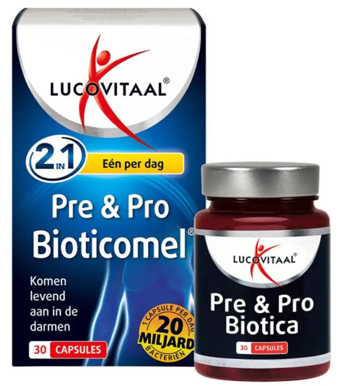 Lucovitaal Pre & Pro Bioticomel - 90 Capsules