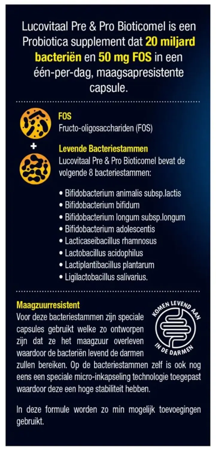 Lucovitaal Pre & Pro Bioticomel