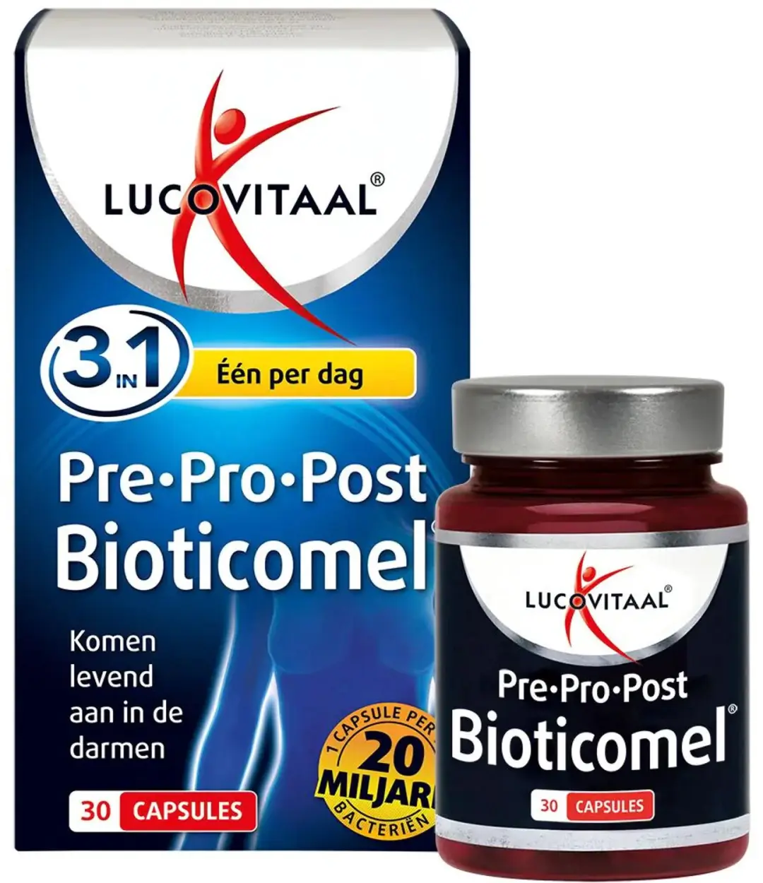 Lucovitaal Biotica 60 Capsules - 2x30
