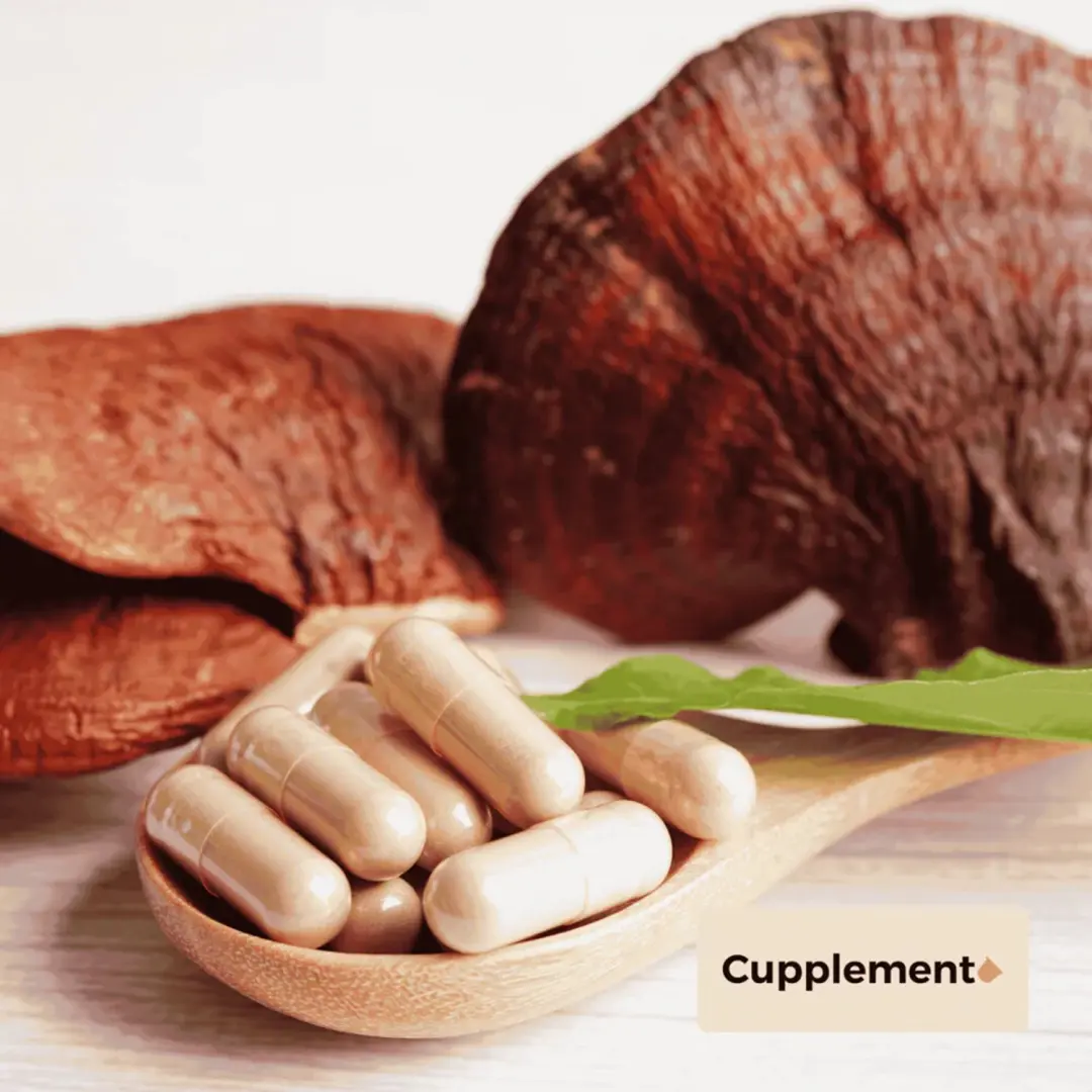 Cupplement Reishi Organic 120 Capsules - Voordeelverpakking