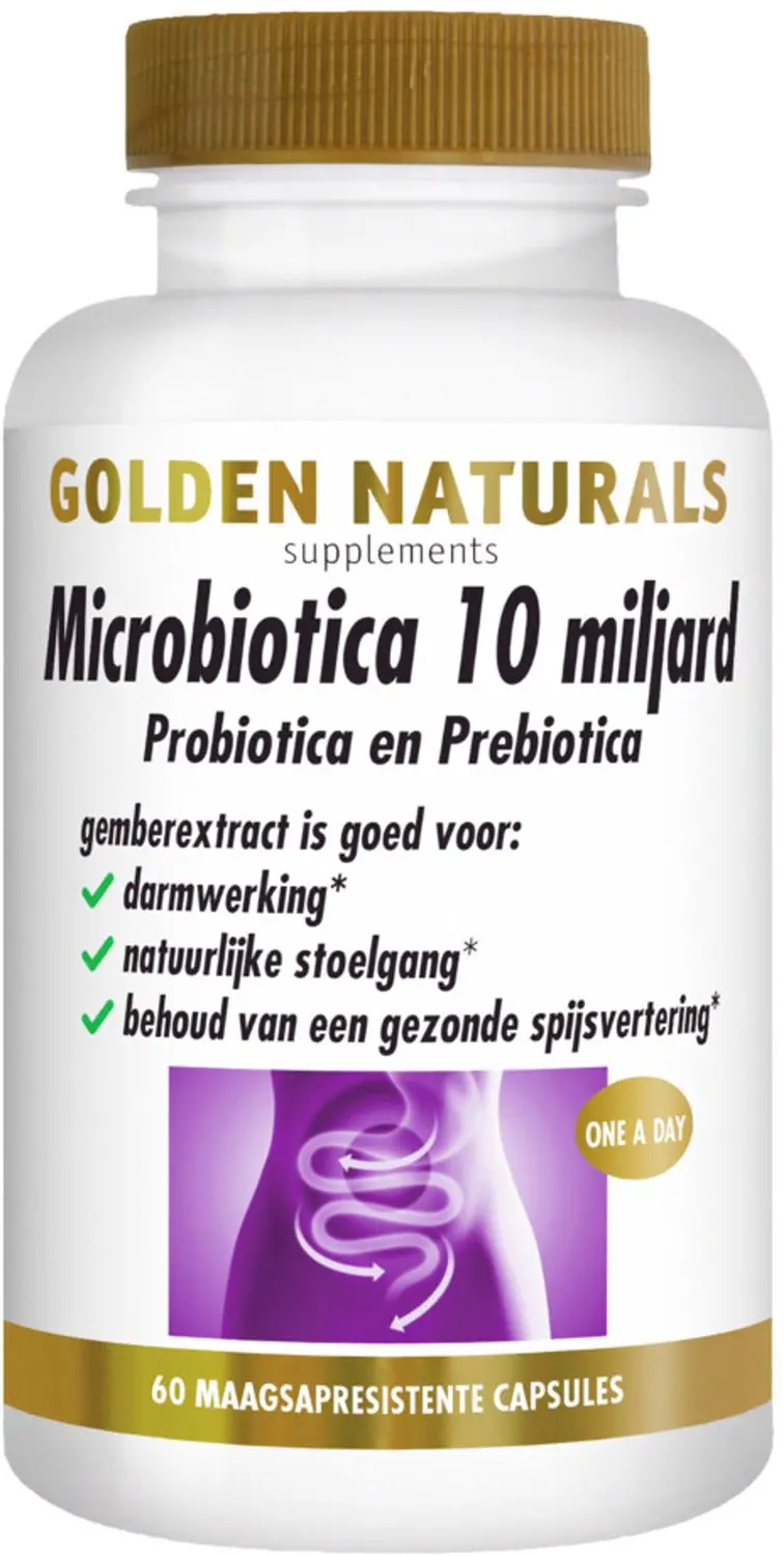 Golden Naturals Microbiotica 10 Miljard