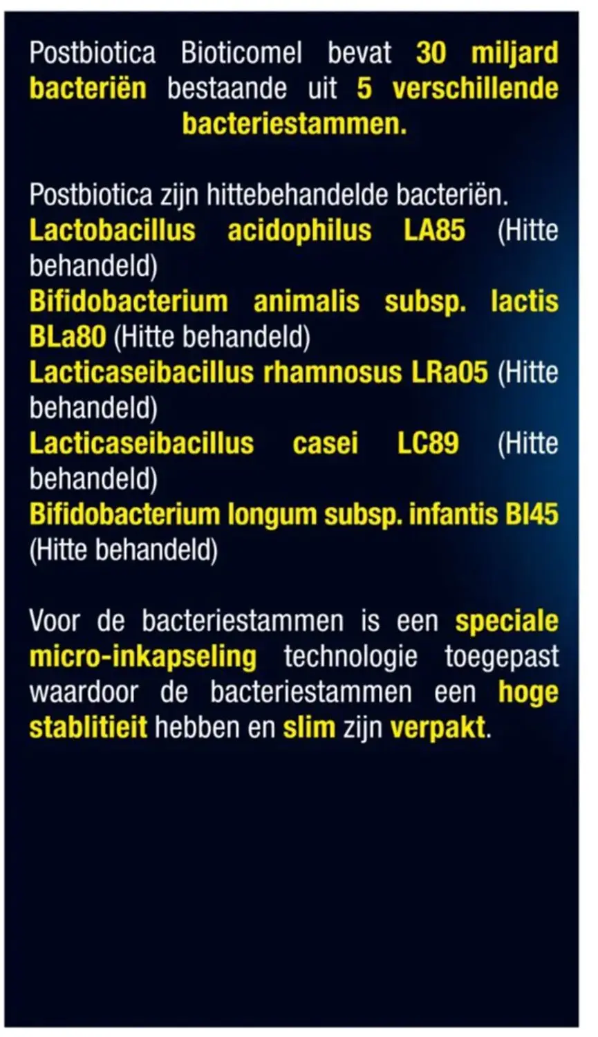 Lucovitaal Puur Post Biotica - 60 Capsules