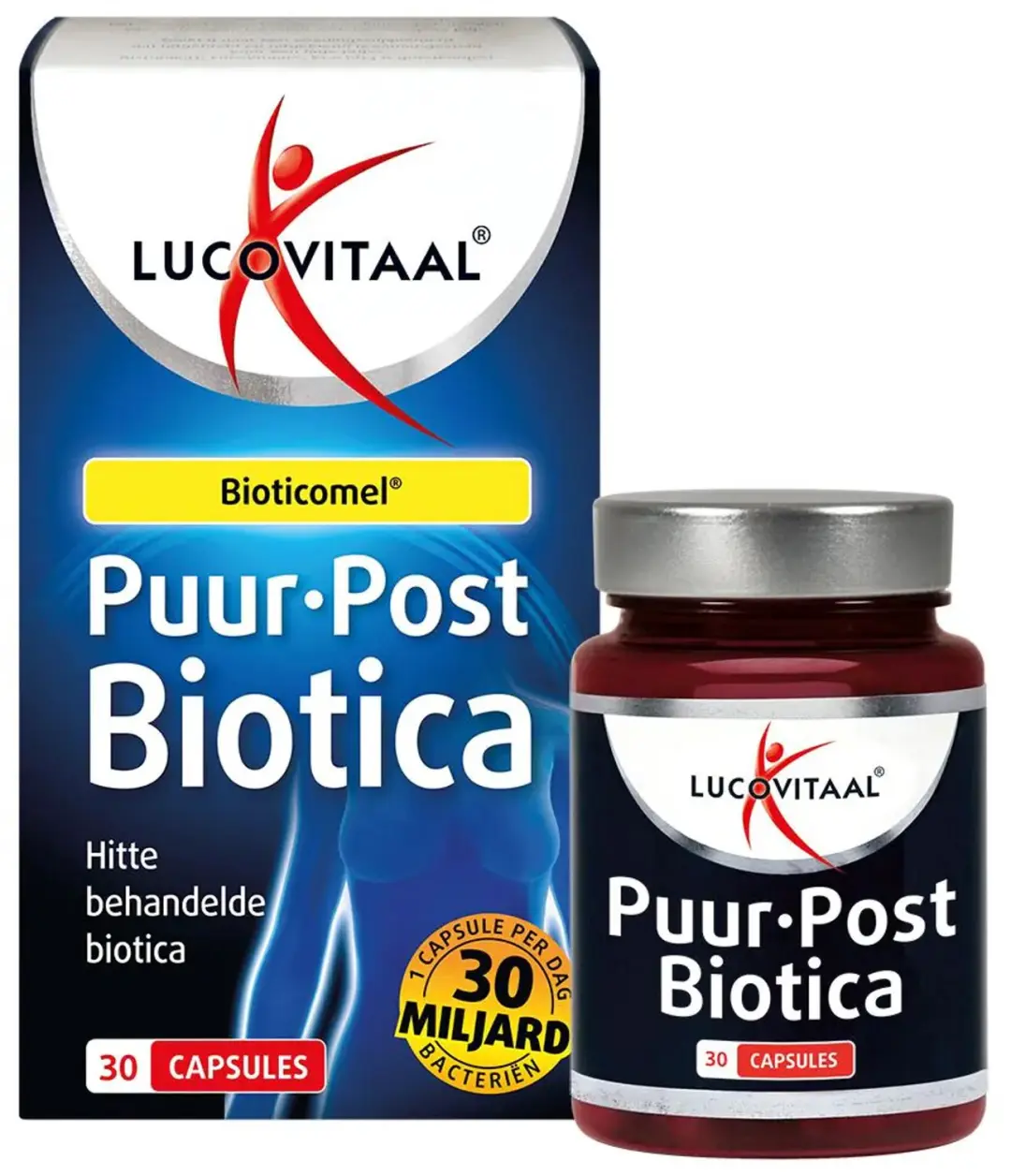 Lucovitaal Puur Post Biotica - 60 Capsules