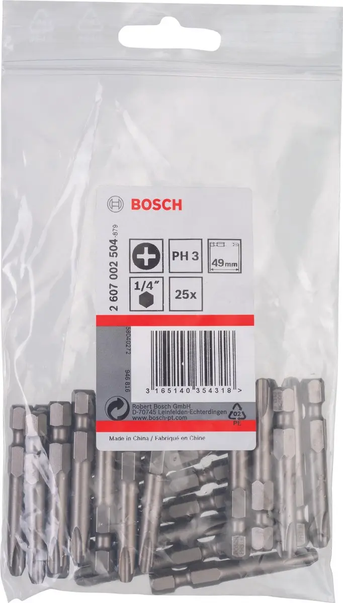 Bosch XH-TORS/PH3 49mm Opzetborstels