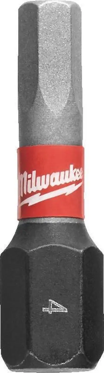 Milwaukee Shockwave Impact Duty™ schroefbits Shockwave Hex 4 mm x 25 mm
