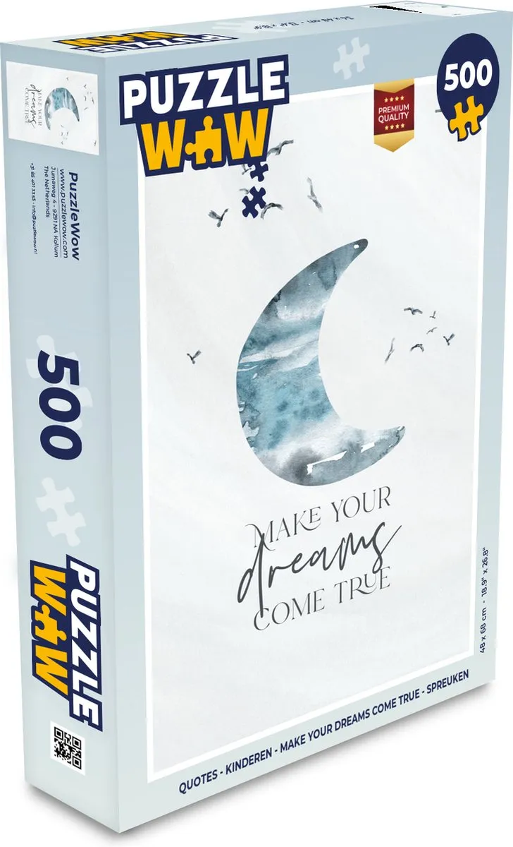 PuzzleWow Legpuzzel 500 Stuks