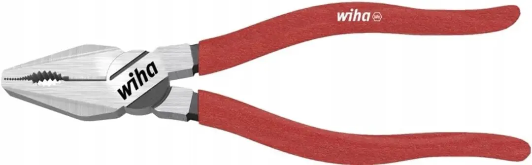 Wiha 26703 Combinatietang 160mm - Rood/Grijs - afbeelding 2 van 2