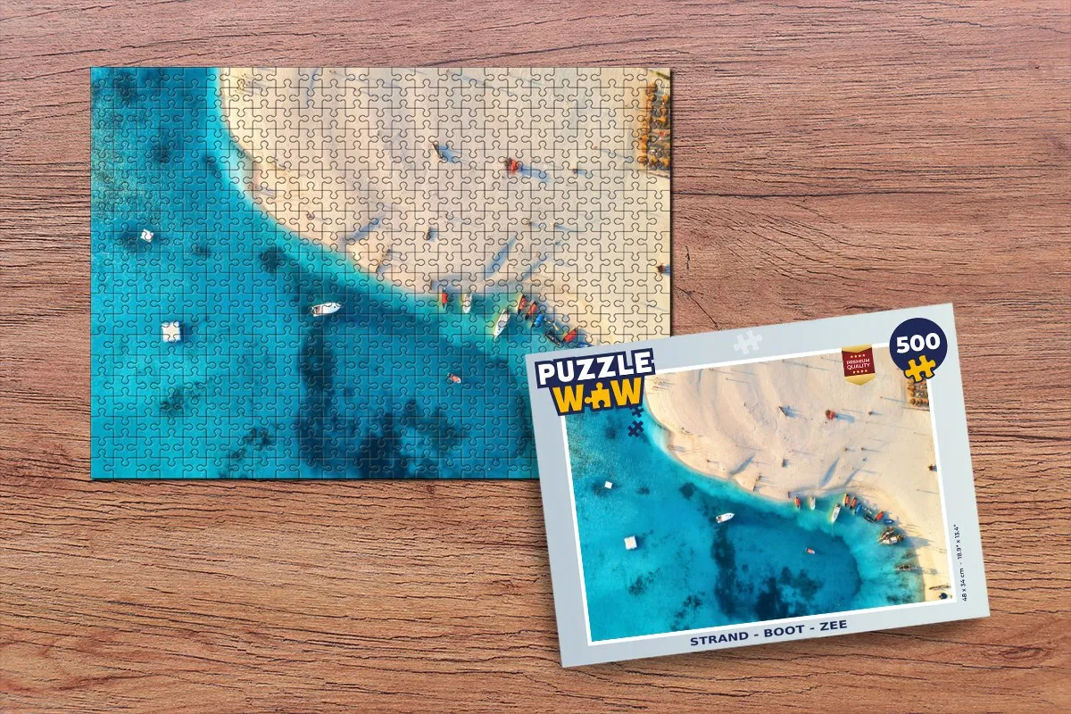 PuzzleWow Legpuzzel 500 Stuks Multicolor - 7421634058053