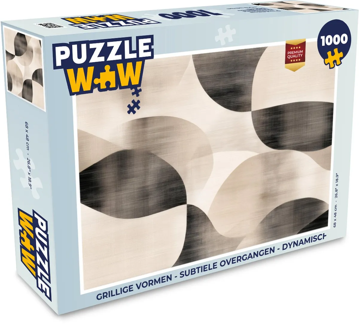 PuzzleWow Legpuzzel 1000 Stuks Dynamisch - MPN 8721414227976