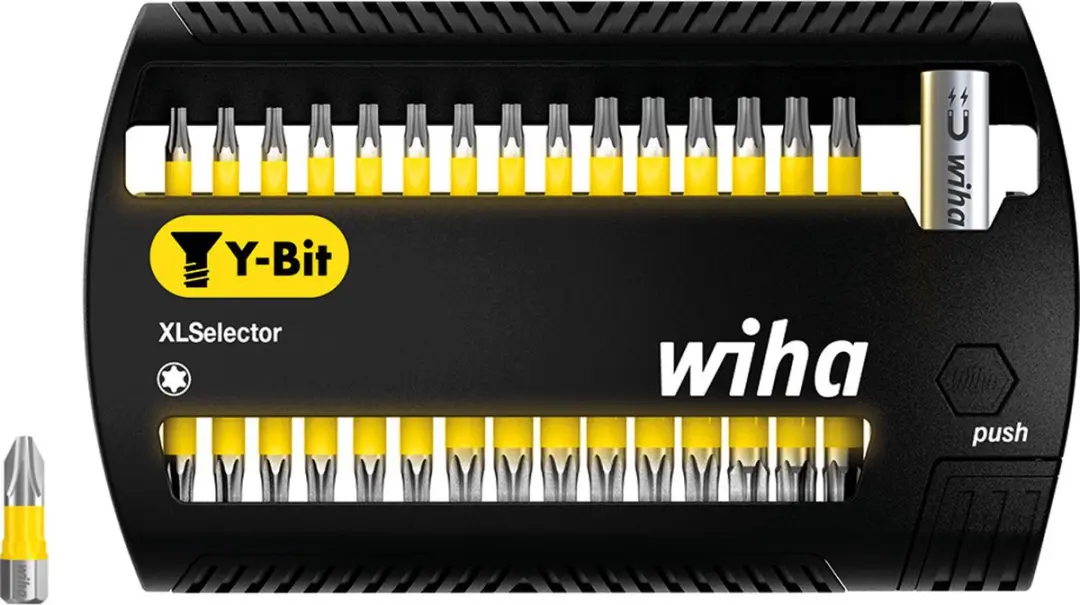 Wiha XLSelector Y-Bit Set TORX 25mm 1/4" 31 Delen