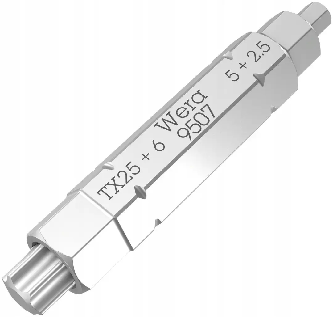Wera 4-in-1 Bit 2.5/5/6mm TX25 37mm