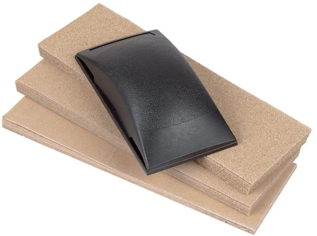 Wolfcraft Schuurblok met 50 schuurvellen (korrel 40-120)