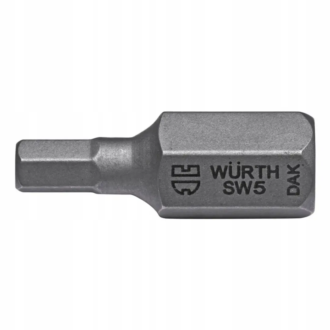 Würth Bit 6-Kt. SW8 10mm, Lengte 30mm