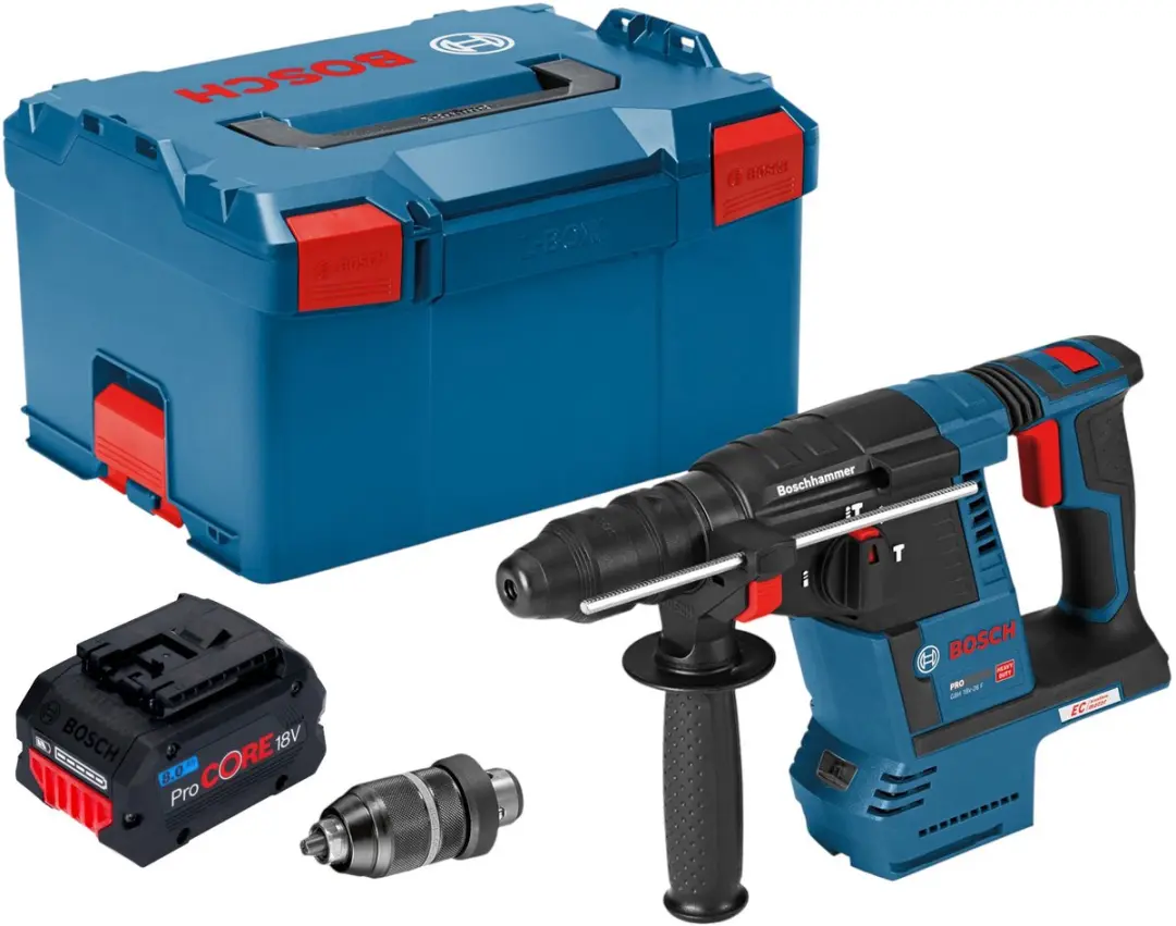 Bosch GBH 18V-26 F Professional accu-boorhamer 18 V 2,6 J SDS plus Brushless + 1