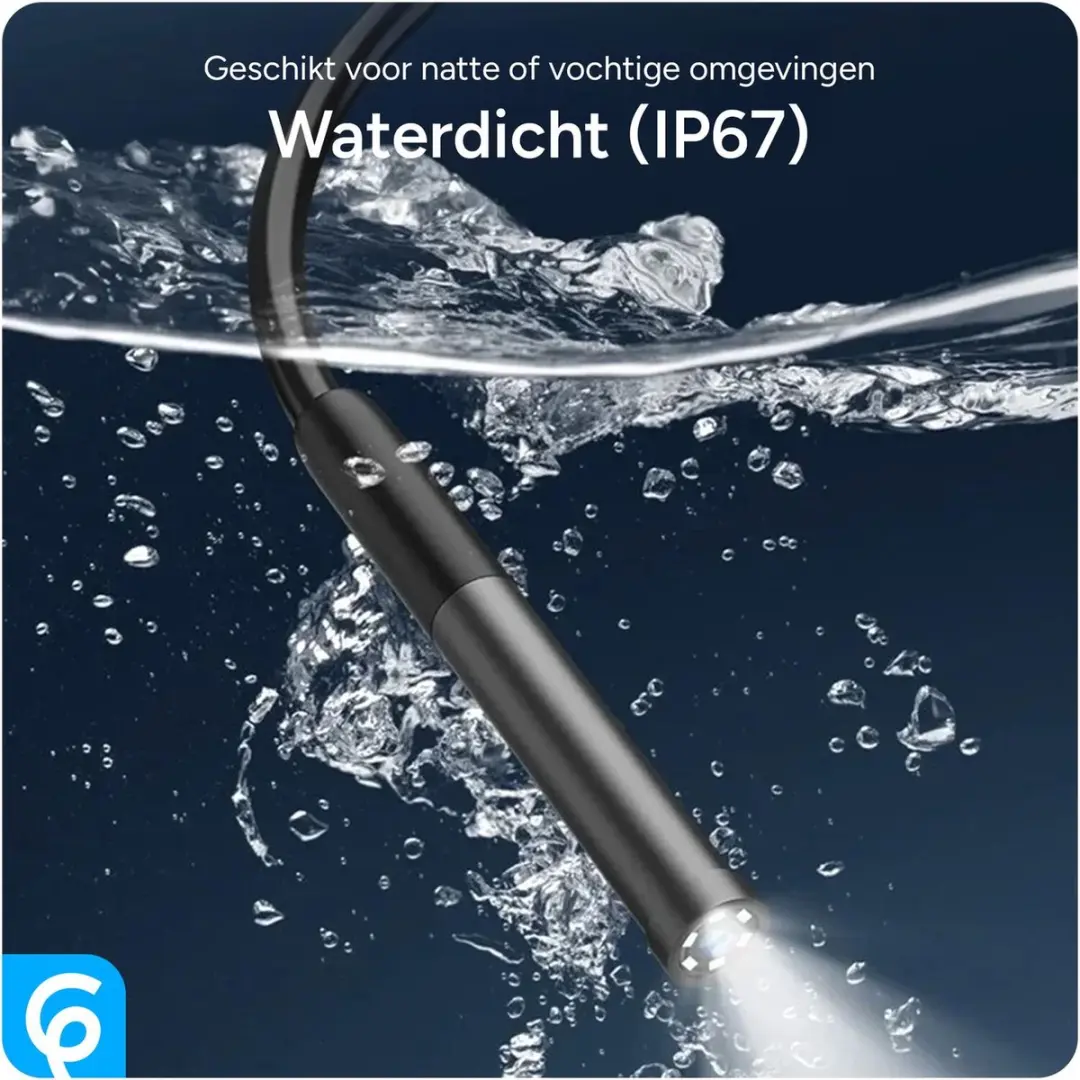 Selected W300 Wifi Endoscoop 8mm - 3m IP67 - 1080P - Zwart - afbeelding 3 van 6
