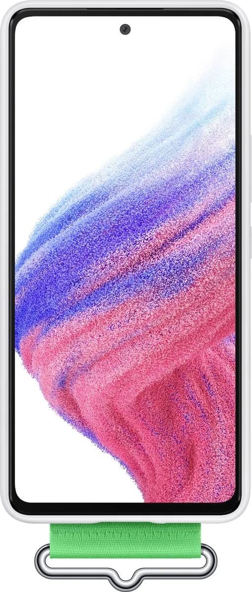 Samsung Silicone Hoesje EF-GA536TWEGWW - A53 - Wit