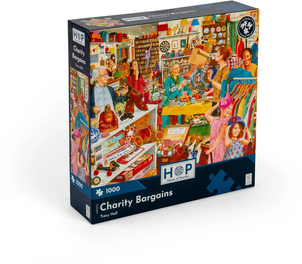 House of Puzzles Charity Bargains Legpuzzel 1000 Stuks - HP0633 Multicolor