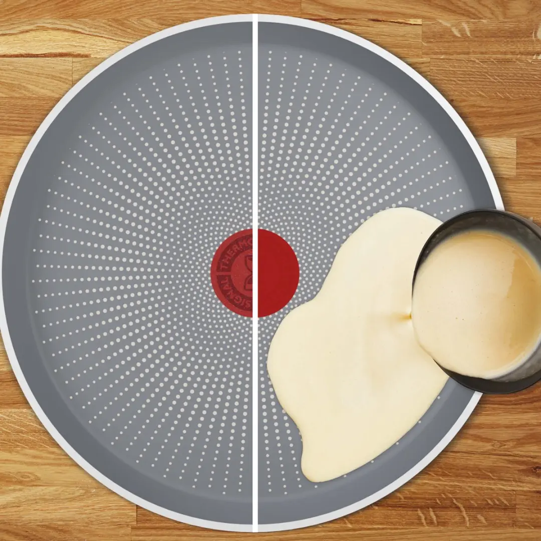 Tefal Halo Koekenpan 25cm - Titanium - Inductie - afbeelding 2 van 6