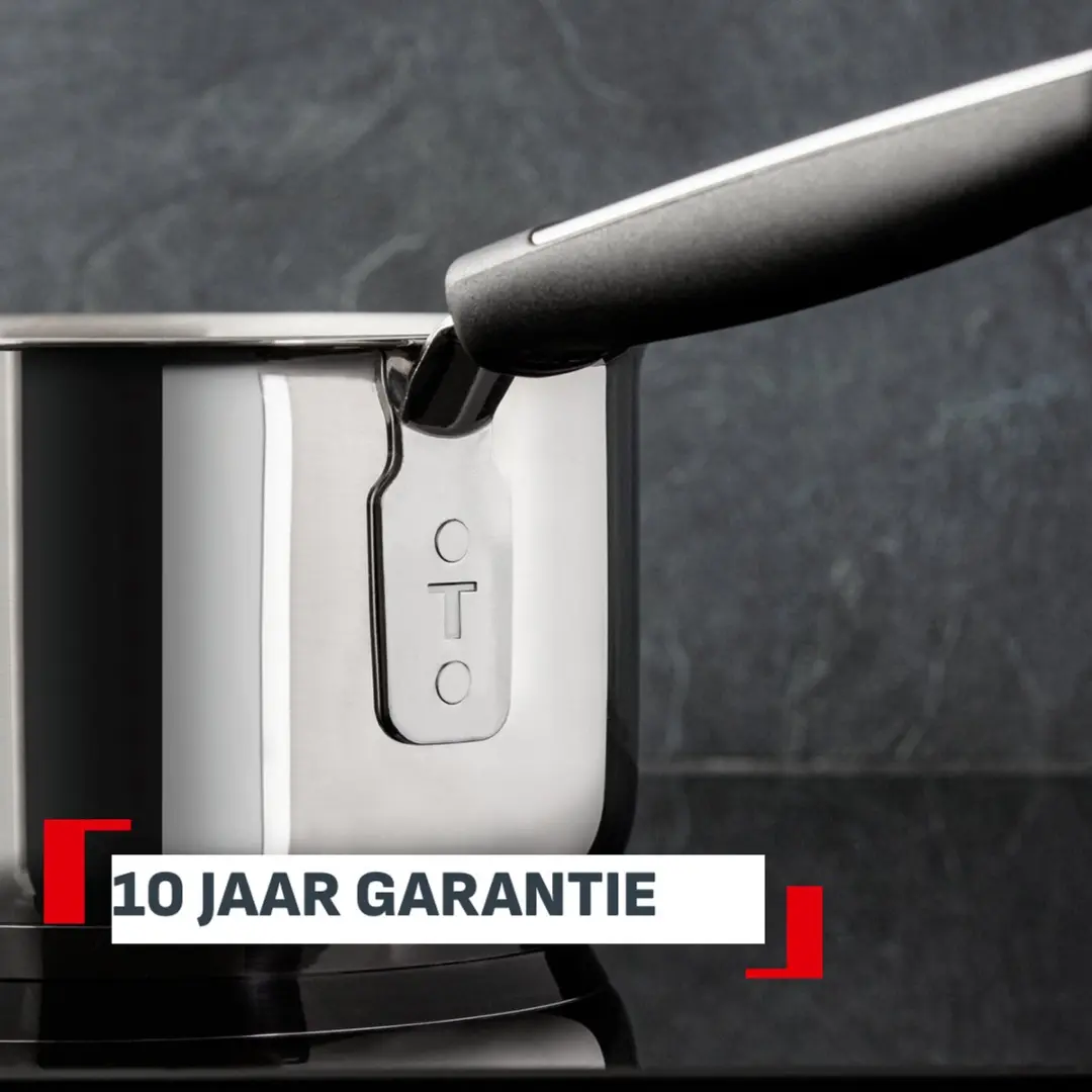 Tefal Emotion+ E3282245 Steel Pan 16cm - 1.8L - Zilver - afbeelding 5 van 6