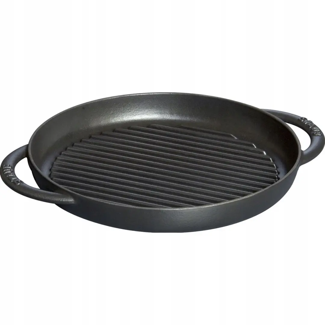 Staub Grillpan Ø 26 cm Zwart