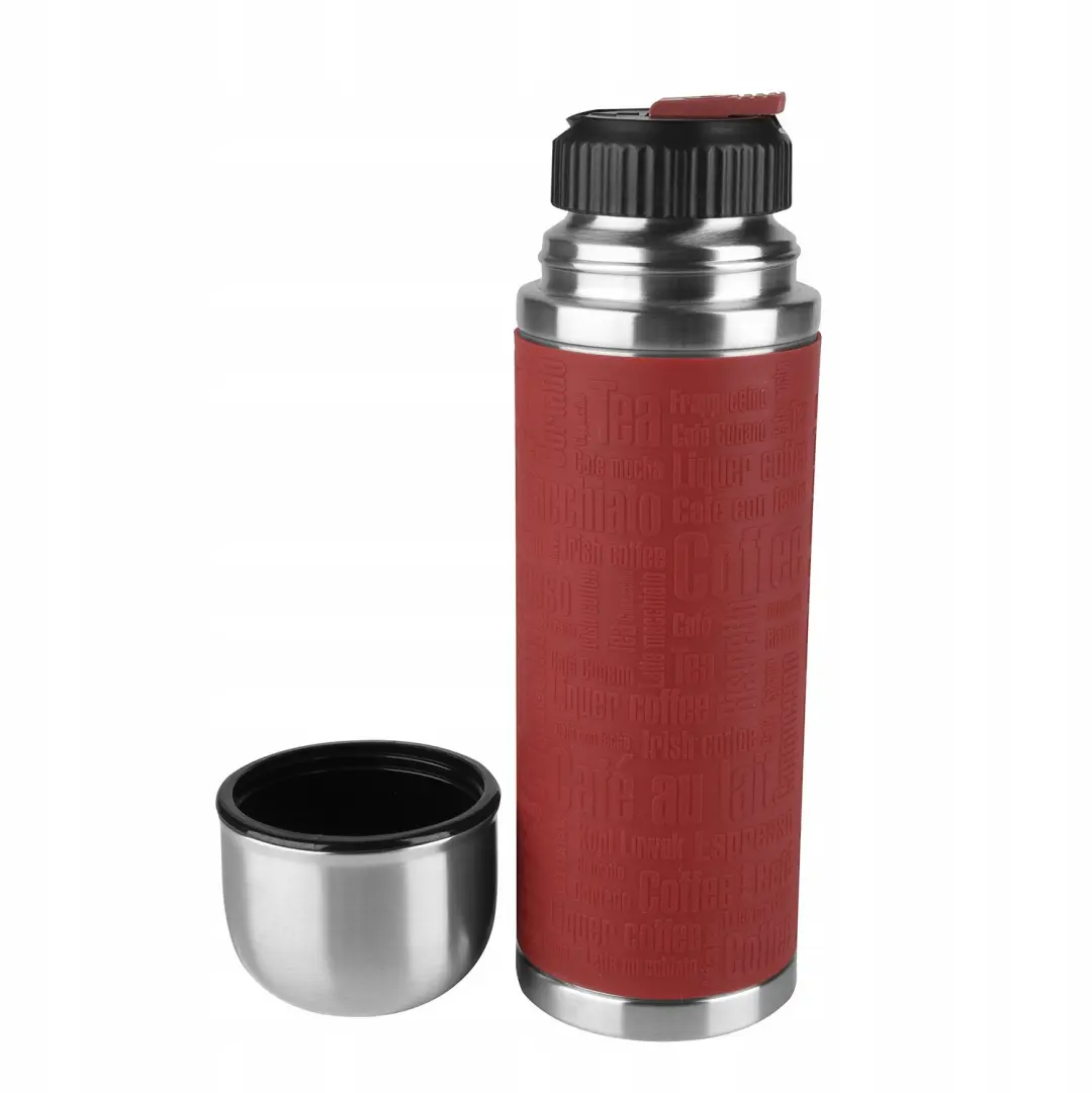 Emsa Senator Sleeve Thermos 0,5L - Rood - afbeelding 4 van 5
