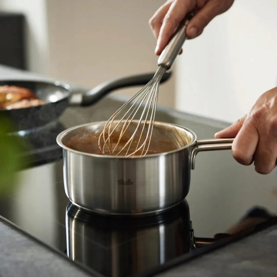 Fissler Essential Gardeslag 21cm - Roestvrij Staal - afbeelding 2 van 4