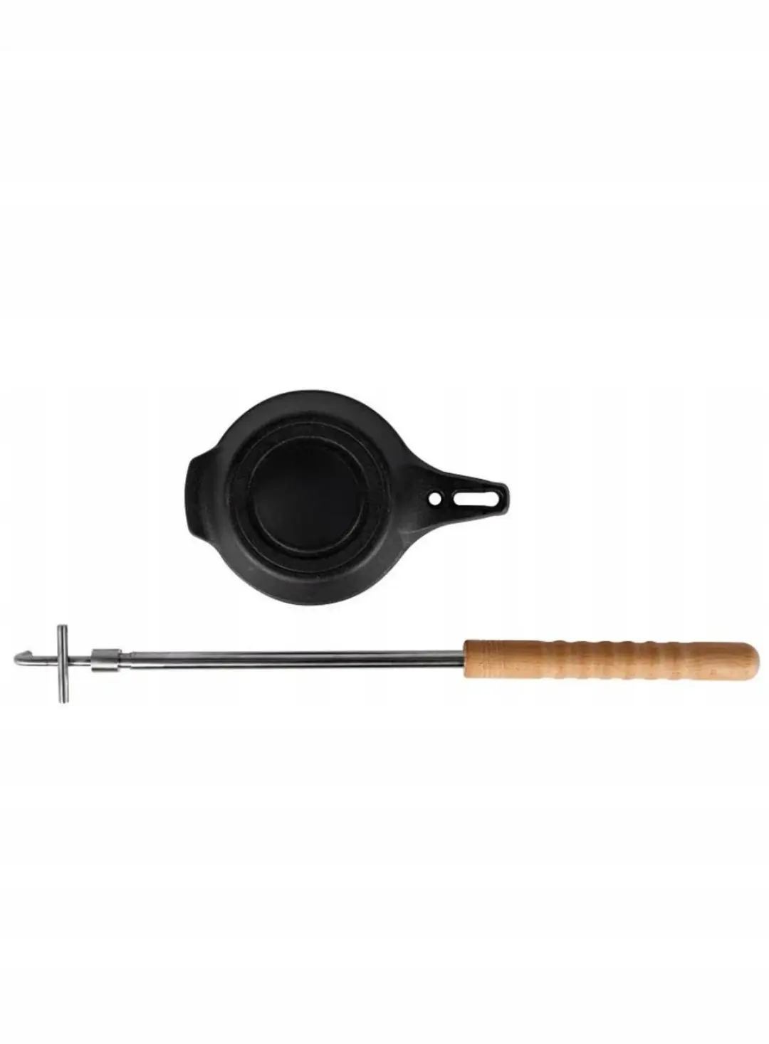 Petromax Campfire Gietijzeren Pan 17cm - Zwart - afbeelding 3 van 5