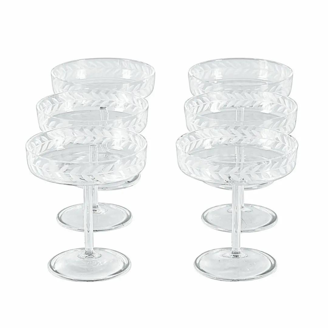 Loberon Macomb Champagneglas Set - 6 Stuks - afbeelding 4 van 6
