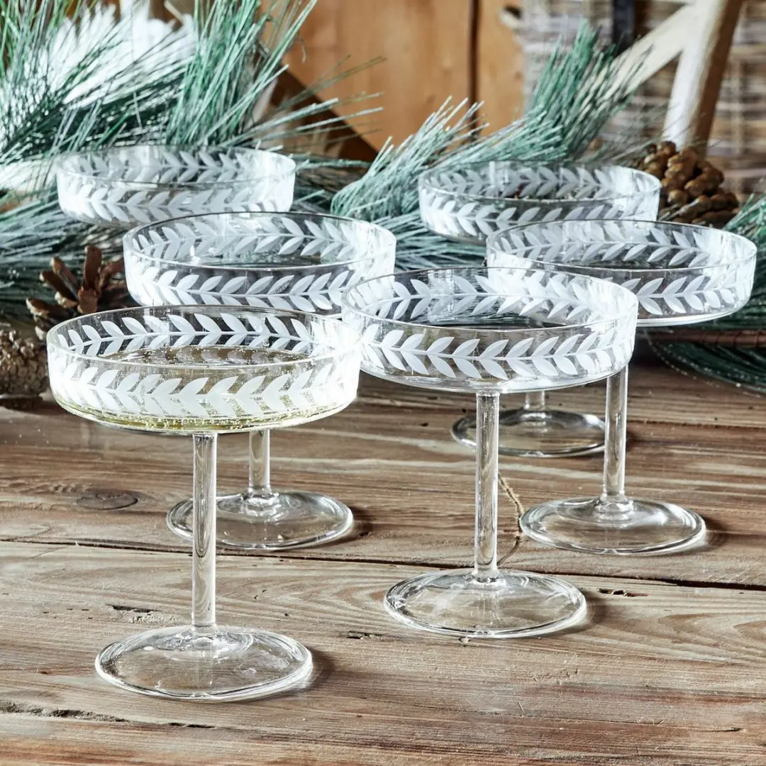 Loberon Macomb Champagneglas Set - 6 Stuks - afbeelding 3 van 6