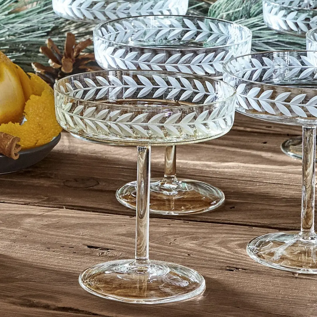 Loberon Macomb Champagneglas Set - 6 Stuks - afbeelding 2 van 6