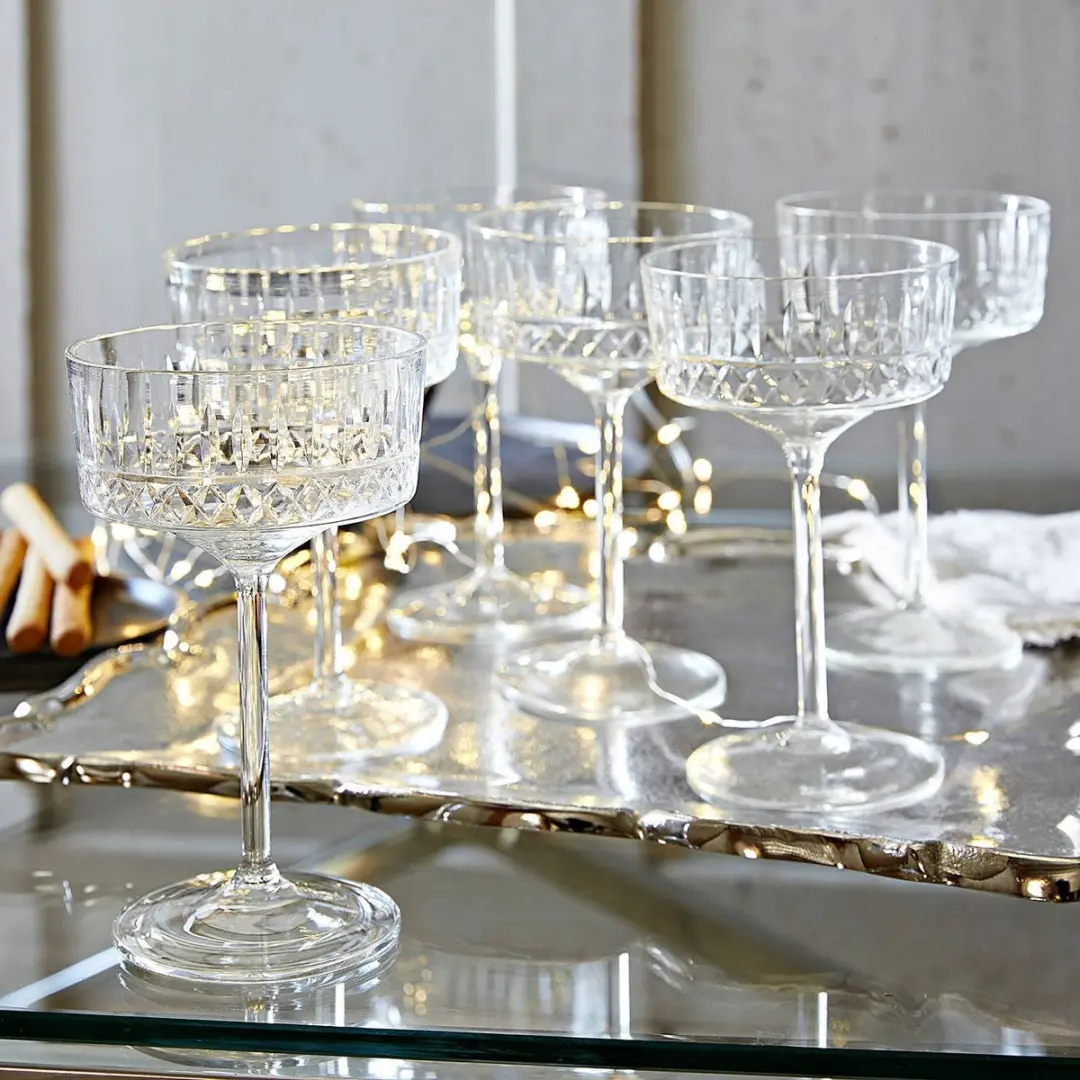 Loberon Champagneglas Set 6 Stuks - Ø10cm - afbeelding 3 van 6
