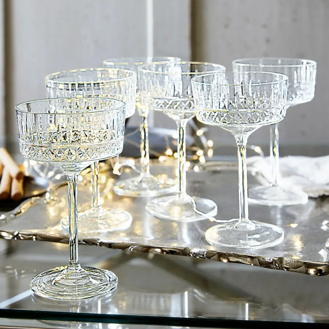 Loberon Champagneglas Set 6 Stuks - Ø10cm - afbeelding 4 van 6