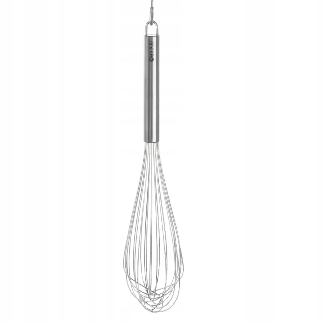 Hendi Garderobek/Klopper 400mm, 12 Flexibele Spindels, Roestvrij Staal