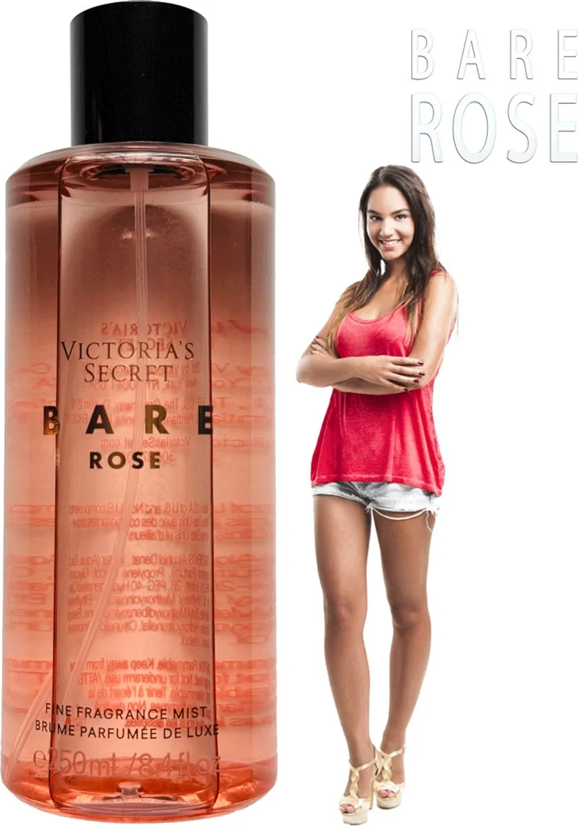 Victoria's Secret Bare Rose Fine Body Mist 250ml
