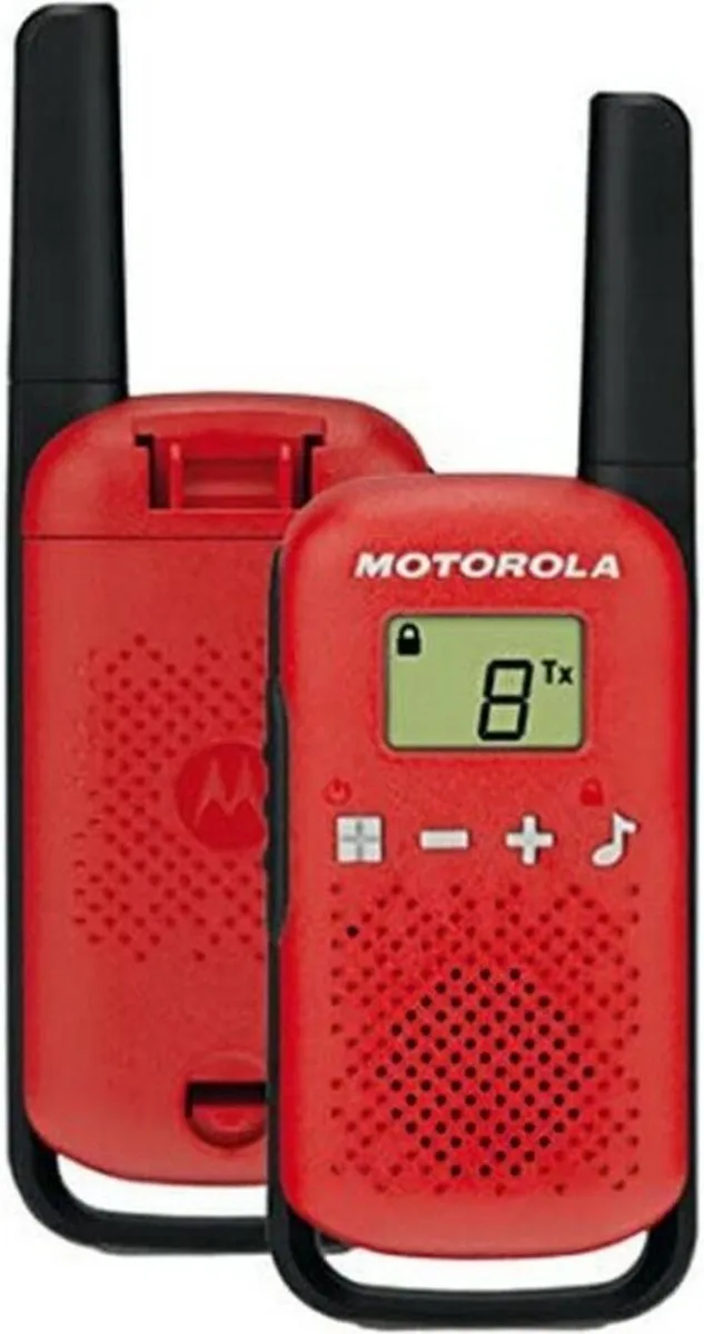 Motorola Talkabout T42 Twin Pack - 2x Walkietalkies - Rood