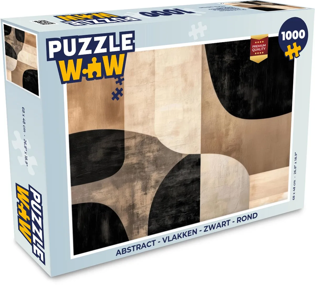 PuzzleWow Abstract Puzzle 1000 Stuks