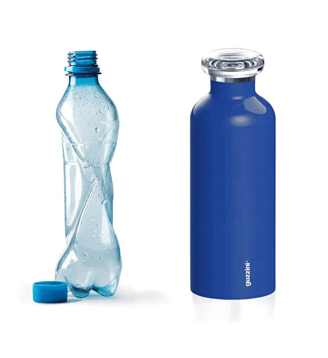 Fratelli Guzzini On The Go Energy Thermosfles 500ml - Zilver - afbeelding 4 van 5