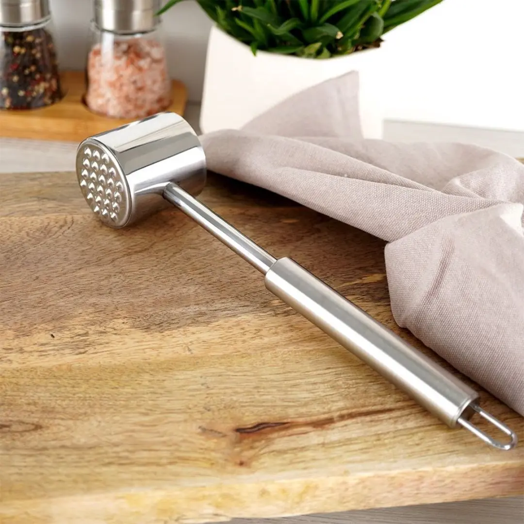 Orion LUXY Stalen Vleeshamer 27cm - Dubbelzijdig - afbeelding 3 van 5