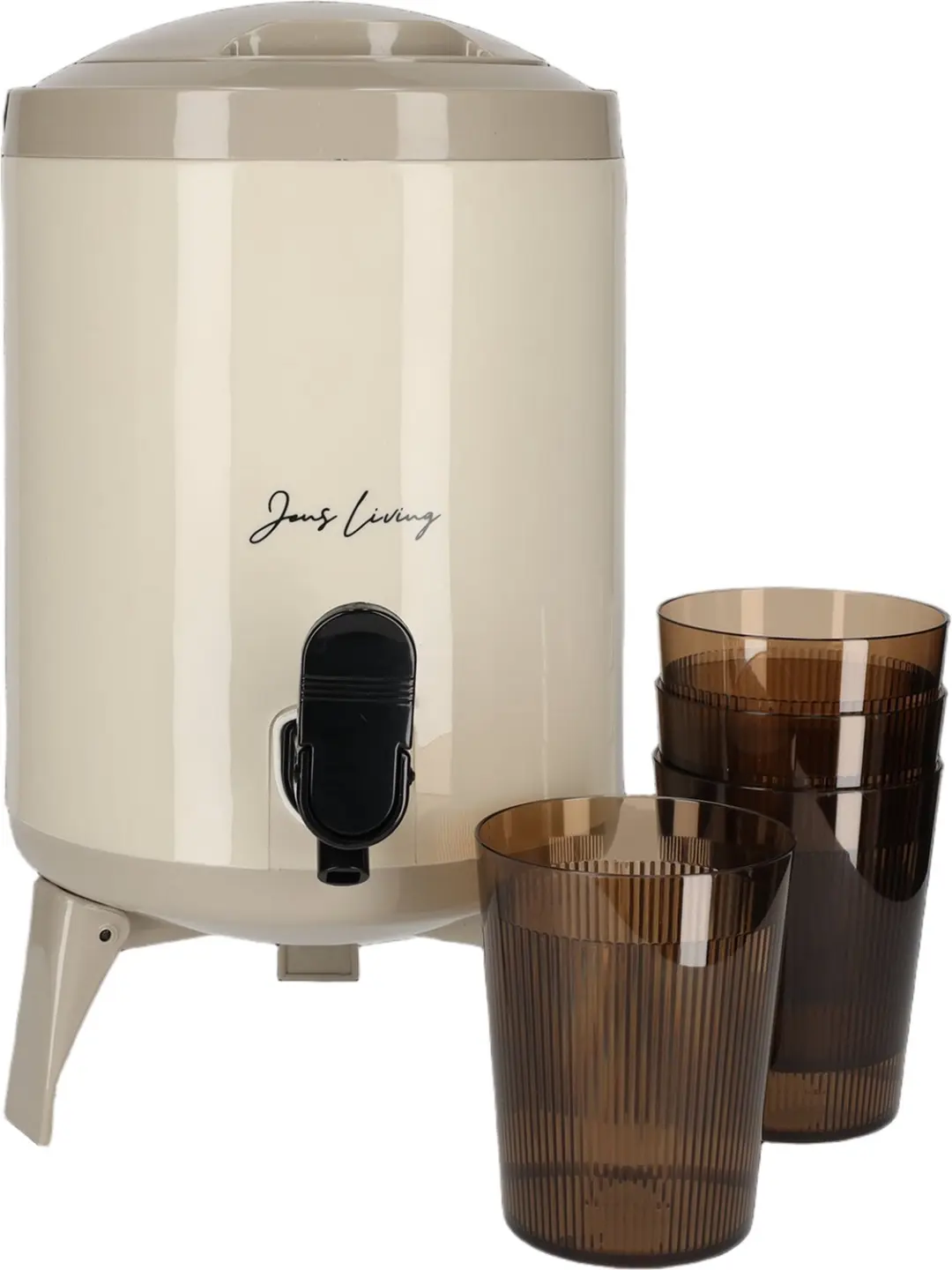 JENS Living Sapdispenserset 4 Bekers