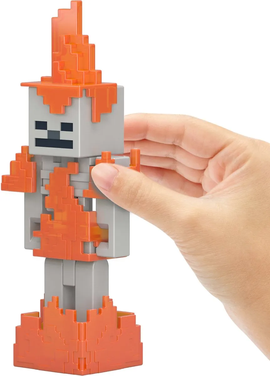 Minecraft Skelet Speelgoedfiguur JCN31 - Meerkleurig
