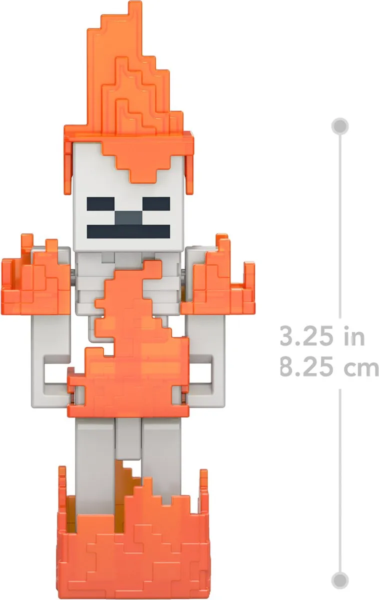 Minecraft Skelet Speelgoedfiguur JCN31 - Meerkleurig