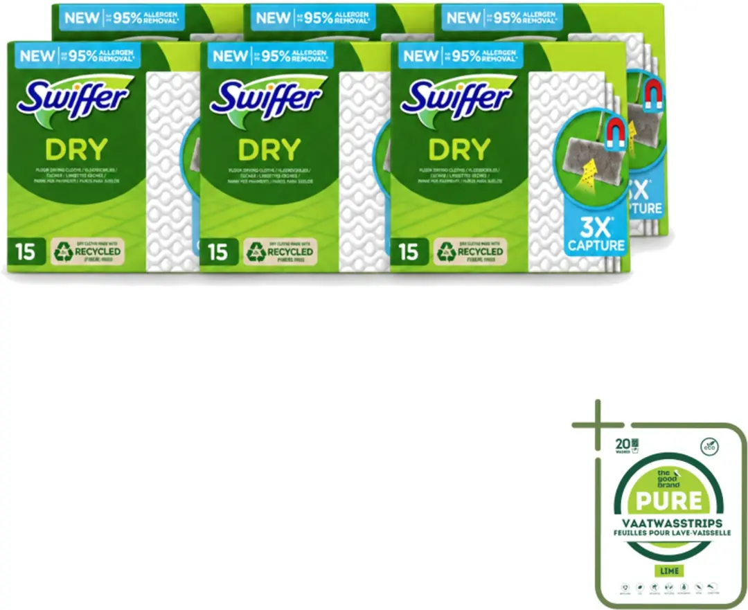 6 x Swiffer Dry