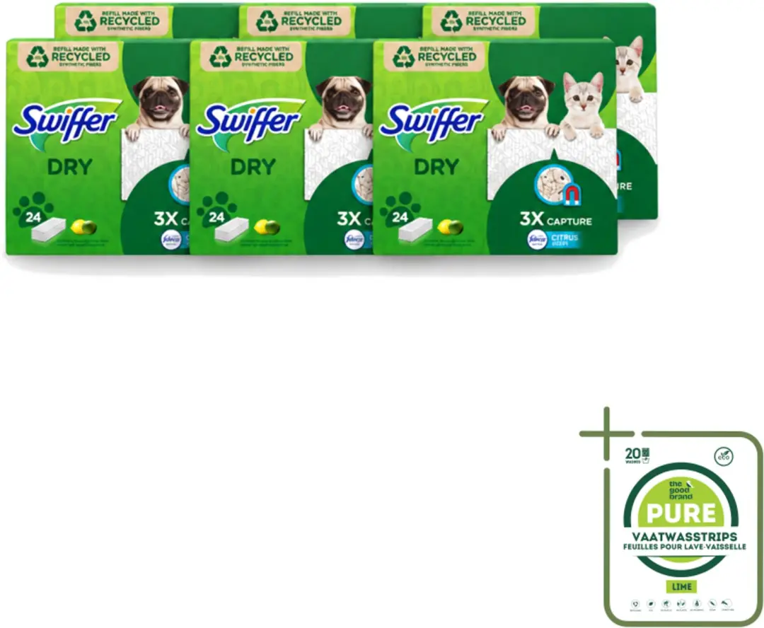 6 x Swiffer Dry
